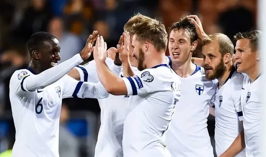 芬兰成功晋级四强，全队欢呼